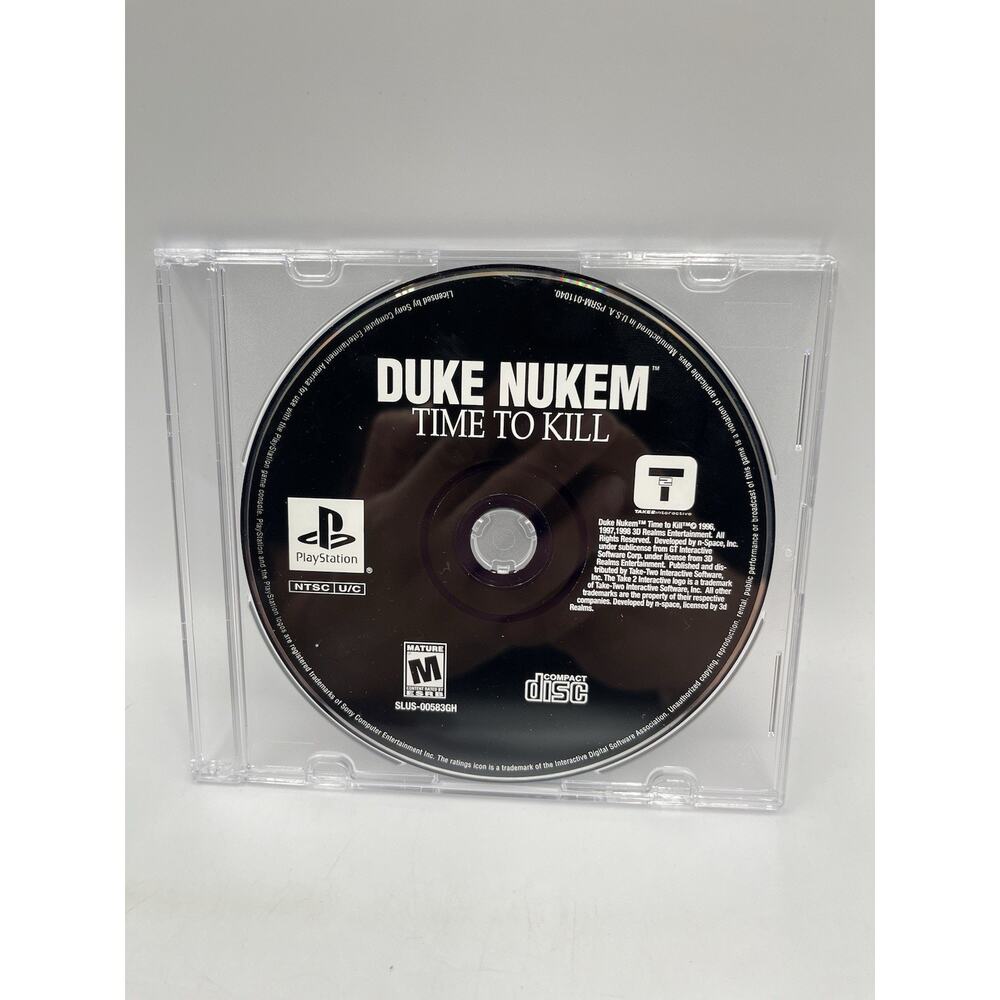 Duke Nukem Time to Kill - Sony PlayStation 1 DISC ONLY